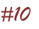 #10

